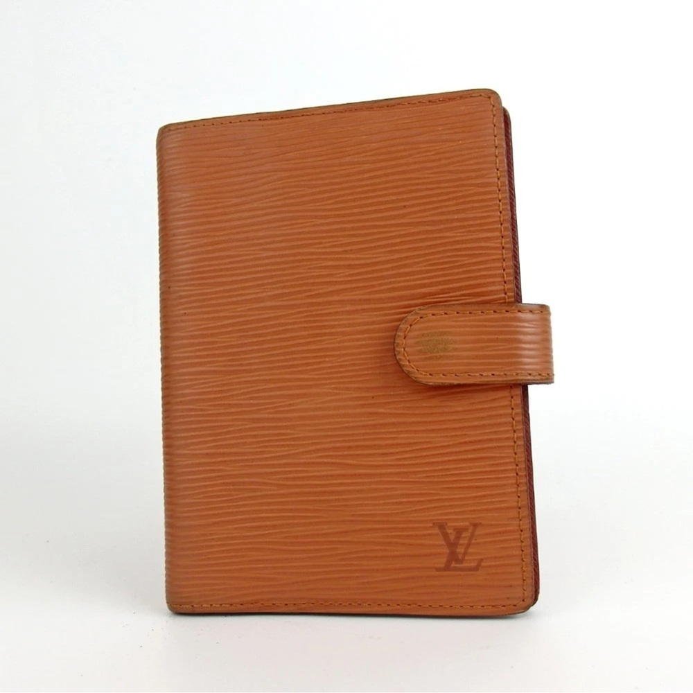 LOUIS VUITTON R20053 Epi Agenda PM Notebook cover leather